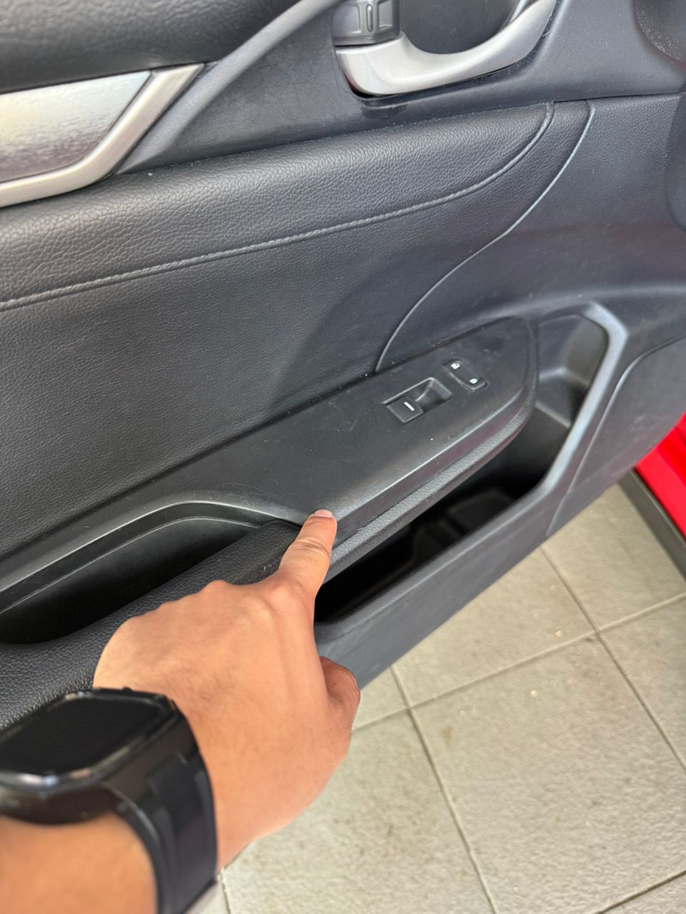 DOOR PASSENGER SWITCH COVER