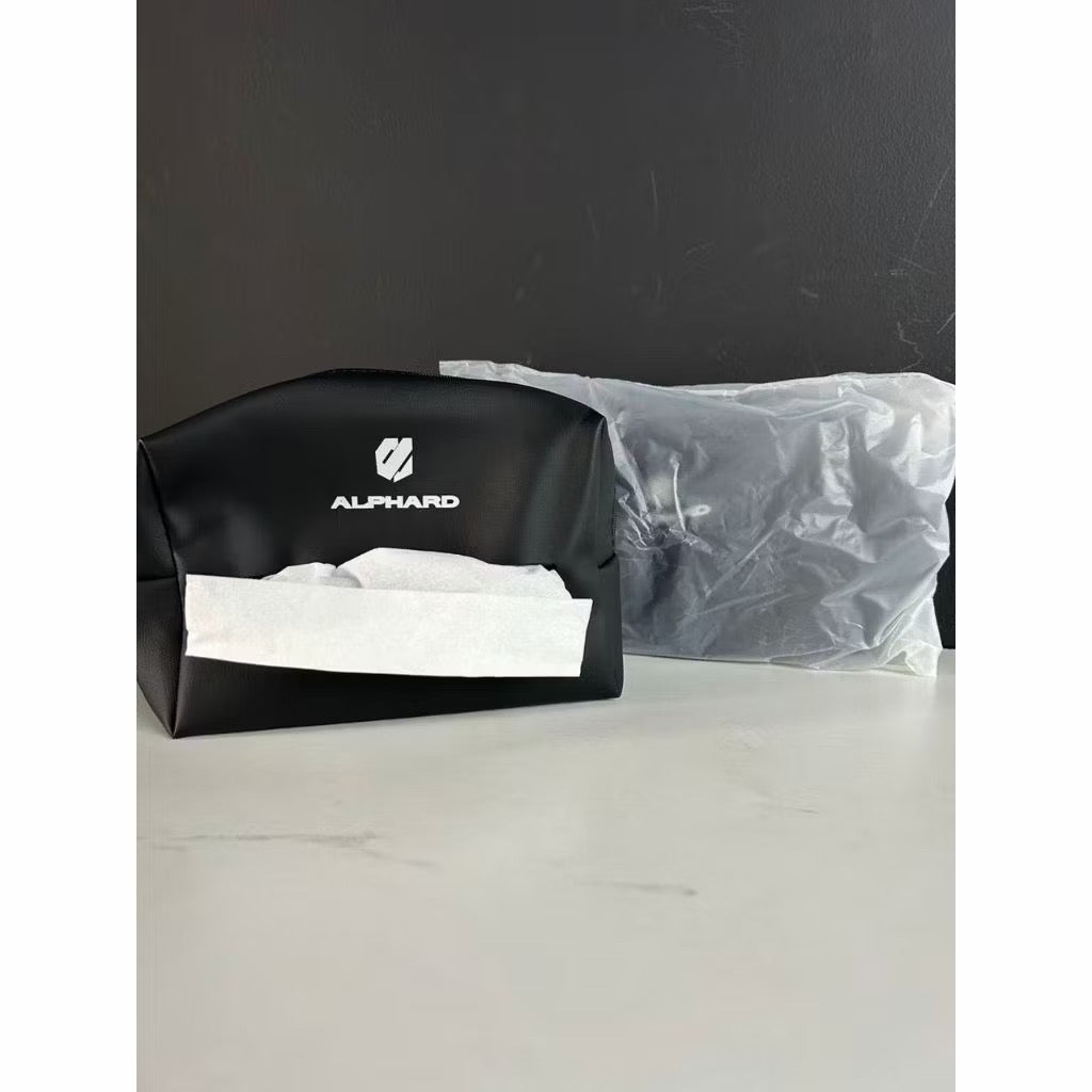 Toyota Alphard Vellfire Nappa Leather Tissue Paper Bag