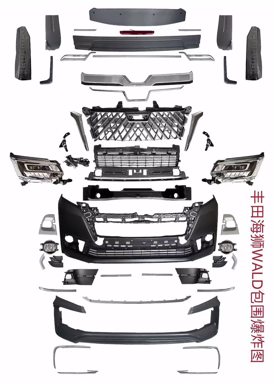 HIACE WALD BODYKIT ( TESTING)
