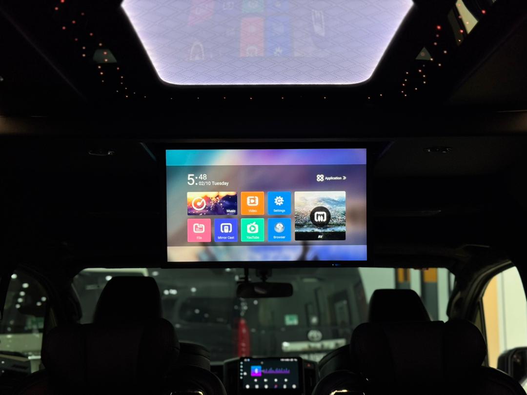 HIACE ROOF TV FLIP 24INCH / UNI-RTV-21002