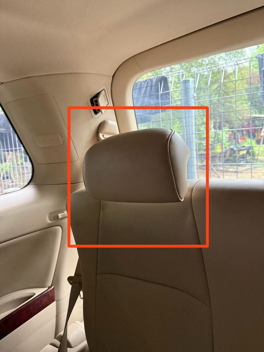 3RD DRIVER SEAT HEADREST