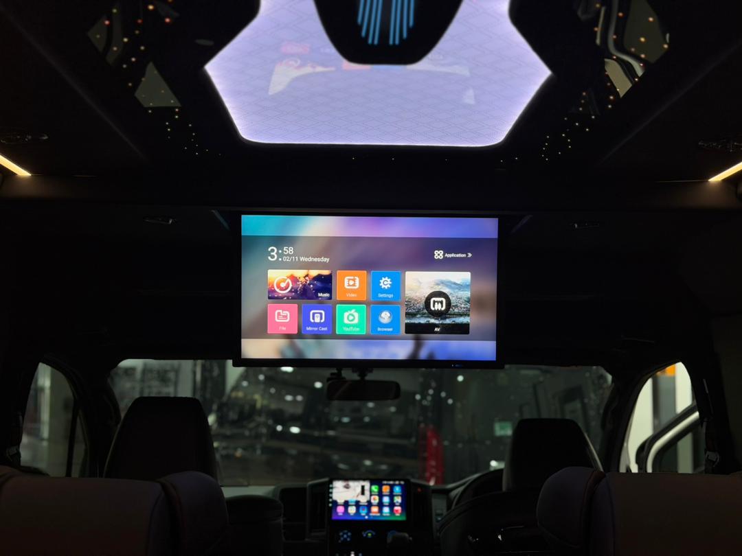 HIACE ROOF TV FLIP 24INCH / UNI-RTV-21002