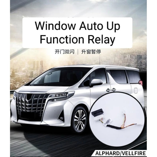 Toyota Alphard Vellfire AGH30 Close Door Auto Window Up OBD Function Relay