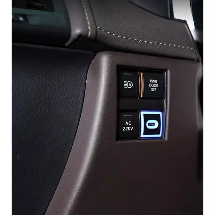 Toyota Alphard Vellfire AH40 USB Fast Charging Port