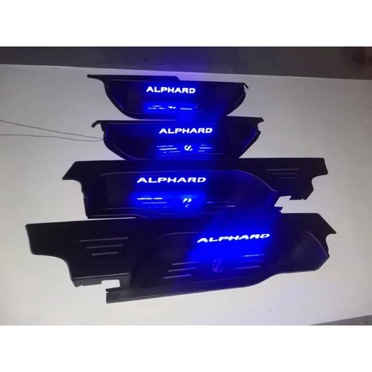 Toyota Alphard Vellfire Lexus AGH30 Black Sill Side Step