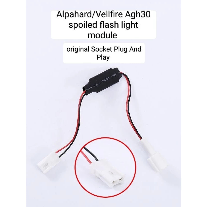 Toyota Alphard Vellfire AGH30 Spoiler Brake Light Strobe Module Relay
