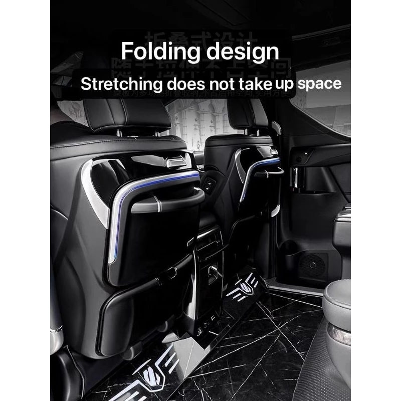 Toyota Alphard/Vellfire ANH20 /AGH30/AGH40 Multifunction Folding Digital Table/ Folding Table WT Ambient Light Black