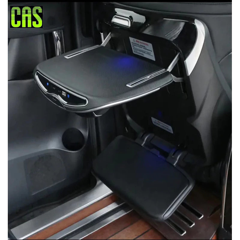 Toyota Alphard/Vellfire ANH20 /AGH30/AGH40 Multifunction Folding Digital Table/ Folding Table WT Ambient Light Black