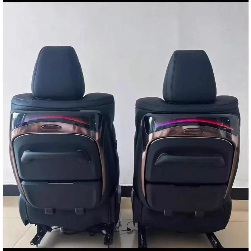 Toyota Alphard/Vellfire ANH20 /AGH30/AGH40 Multifunction Folding Digital Table/ Folding Table WT Ambient Light Black