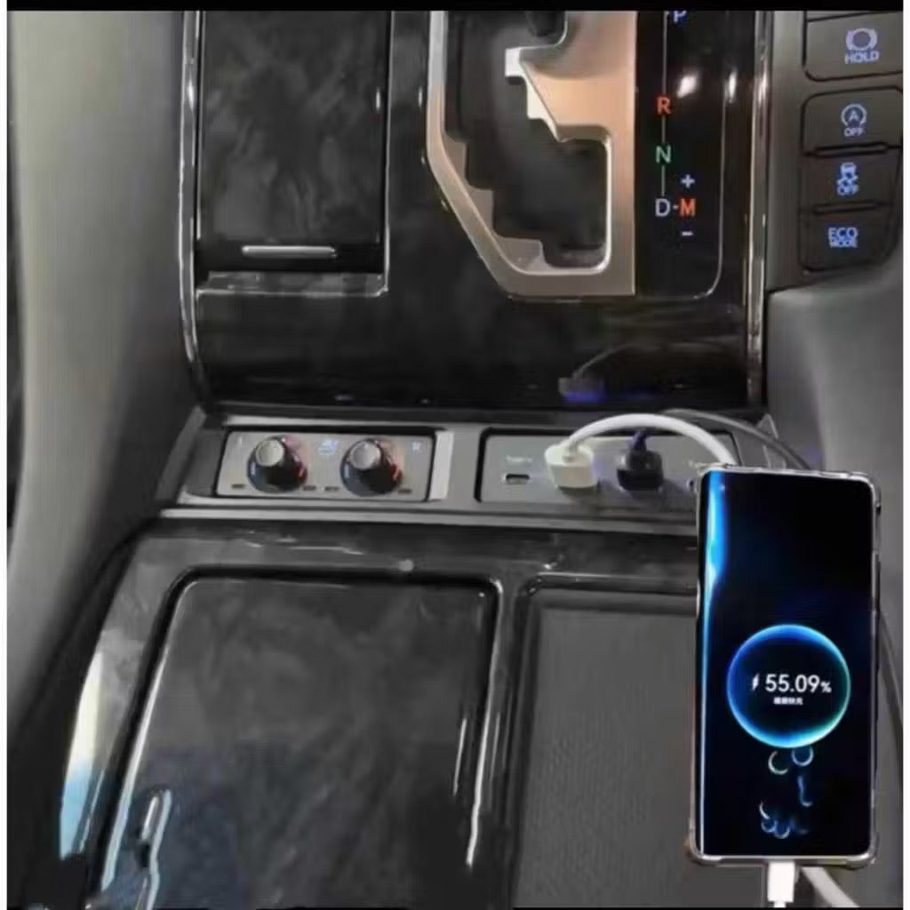 Toyota AGH30 Alphard Vellfire Front Row Armrest USB Port
