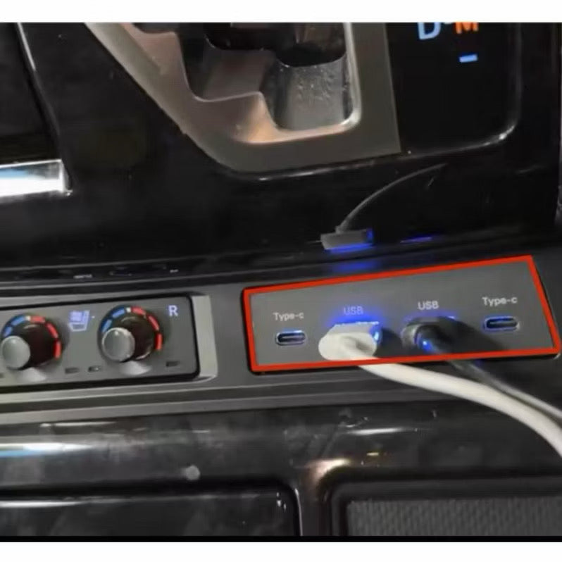 Toyota AGH30 Alphard Vellfire Front Row Armrest USB Port