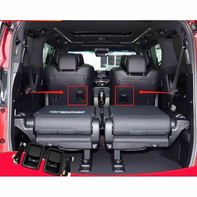 Toyota Alphard Vellfire AGH30 3-Row Pilot Seat USB Fast Charging Port