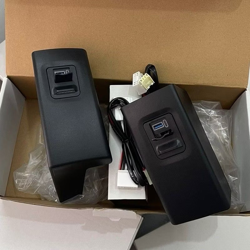 Toyota Alphard Vellfire AGH30 Pilot Seat USB Adapter Fast Charger 3.0