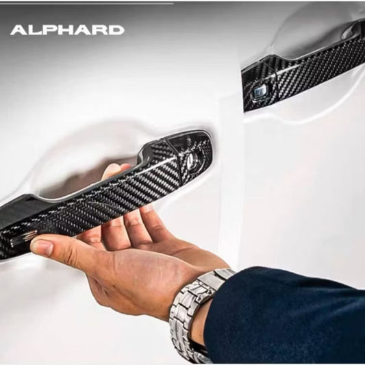 Toyota AGH30 Aphard / Vellfire AGH 30 / Voxy ZRR80 Carbon Handle Cover