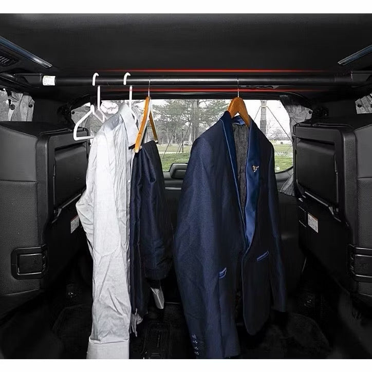 Toyota Alphard / Vellfire and Universal Adjustable Extended Heavy Duty Travel Clothes Hanger