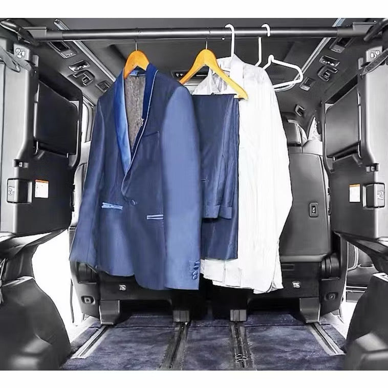 Toyota Alphard / Vellfire and Universal Adjustable Extended Heavy Duty Travel Clothes Hanger