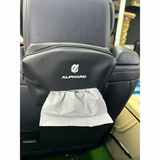Toyota Alphard Vellfire Nappa Leather Tissue Paper Bag