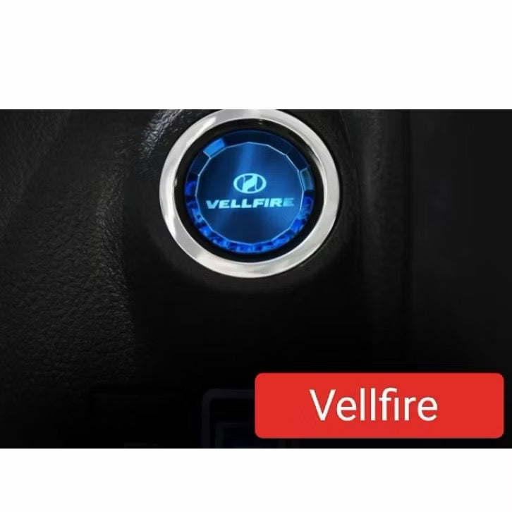 Toyota Alphard Vellfire AGH30 Push Start Crystal Button
