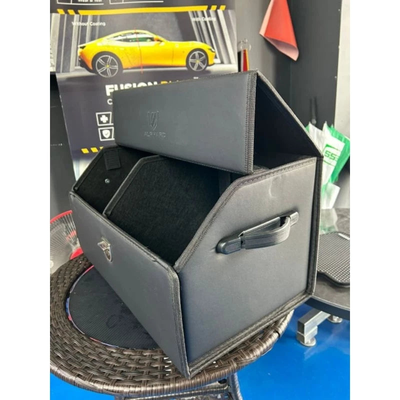 Alphard Vellfire Leather Storage Box