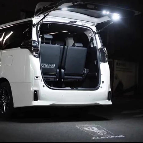 Toyota Alphard Vellfire AGH30 Logo Rear Storage Light 3in1