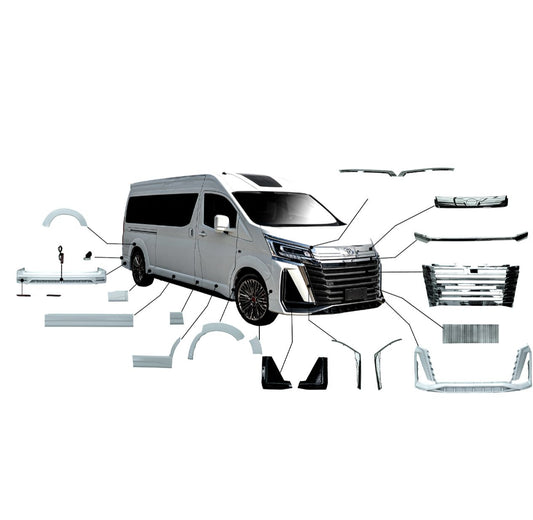 Toyota VellFire Body Kit _ Testing