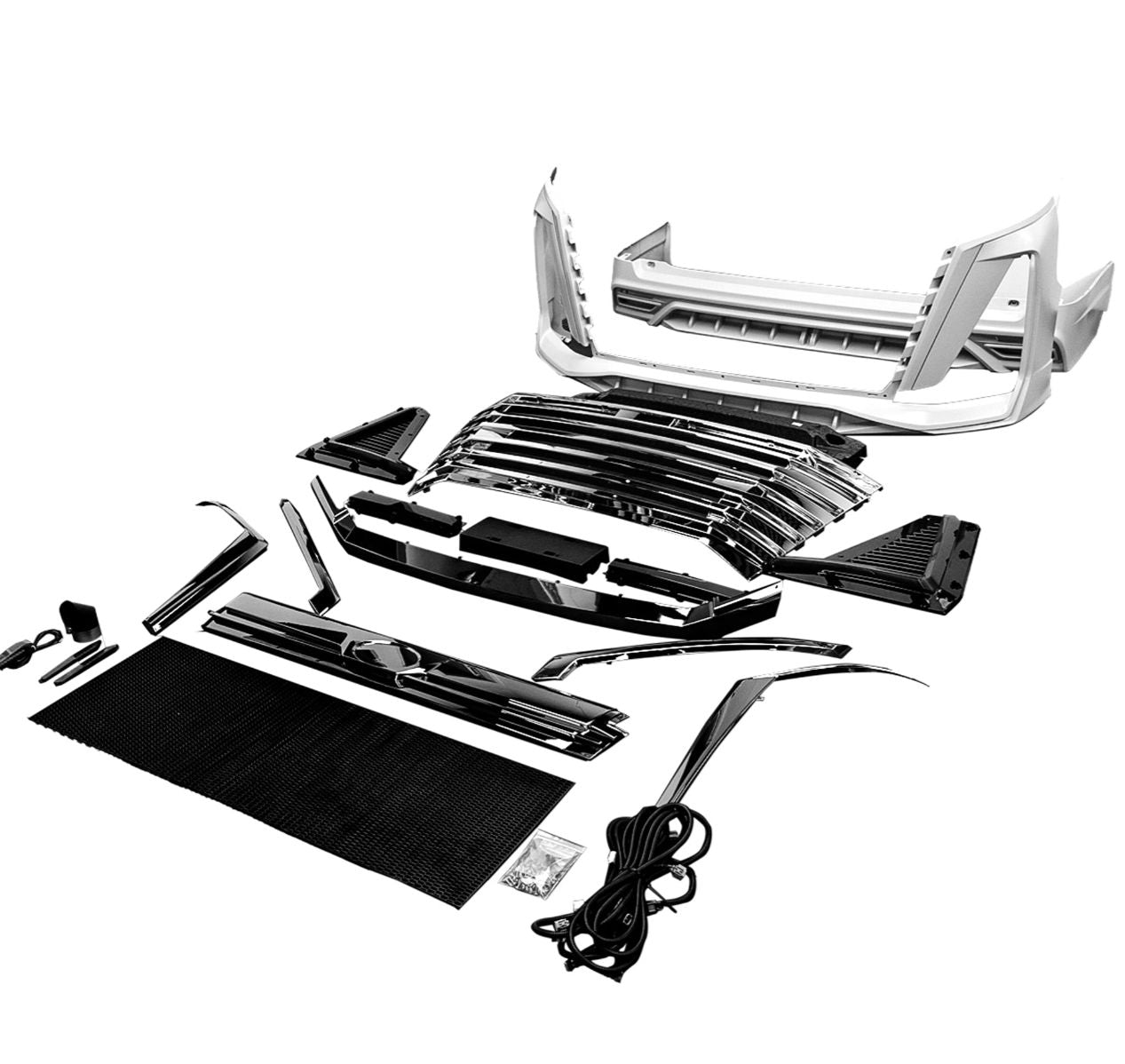 Toyota VellFire Body Kit _ Testing
