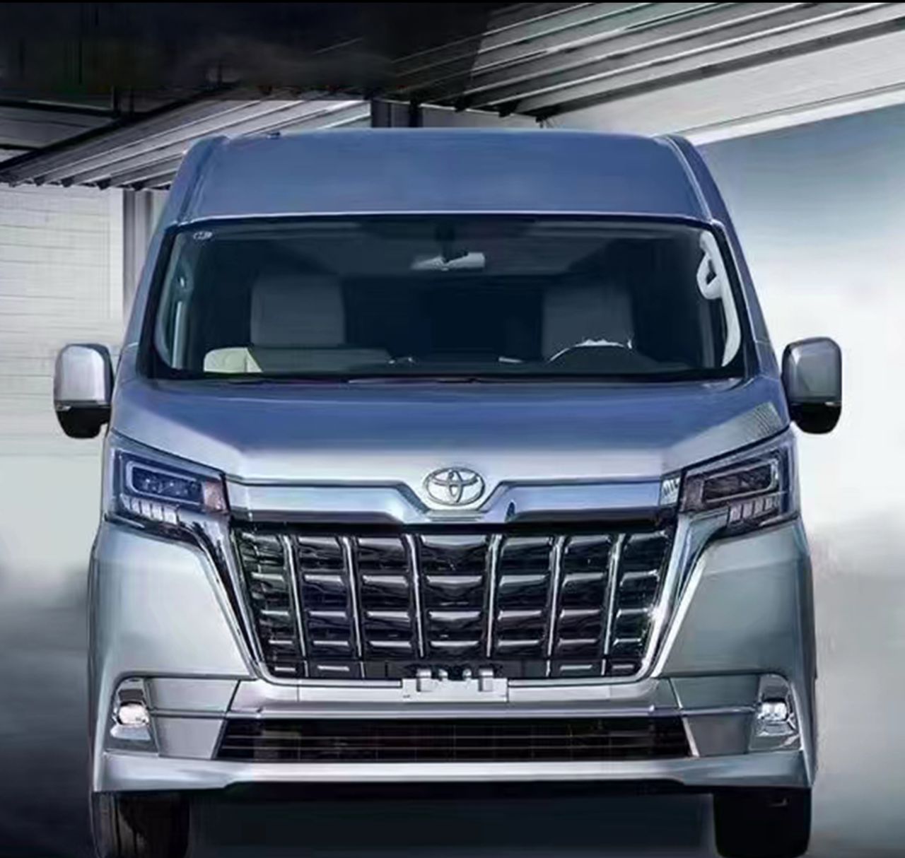 Toyota VellFire Body Kit _ Testing