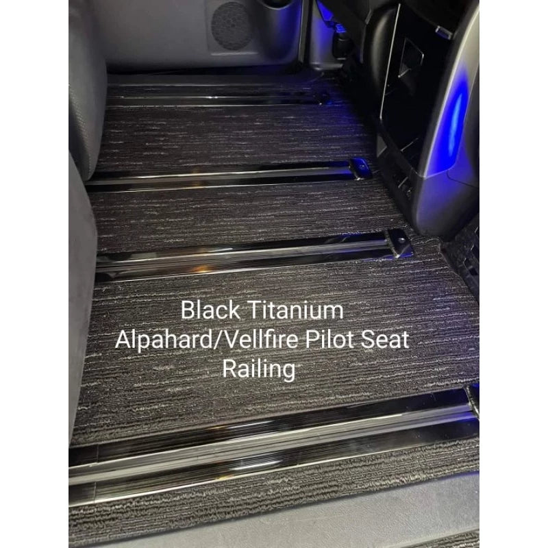 Toyota Alphard Vellfire ANH20/AGH30 ZRR80 Noah Voxy Stainless Steel Seat Railing