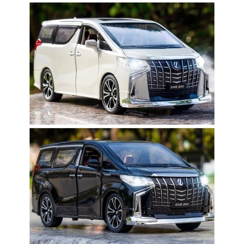 Toyota Lexus Alphard Vellfire AGH30 Scale Models of Diecast Steel Alloy Car