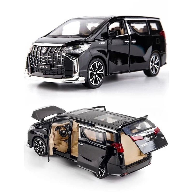 Toyota Lexus Alphard Vellfire AGH30 Scale Models of Diecast Steel Alloy Car